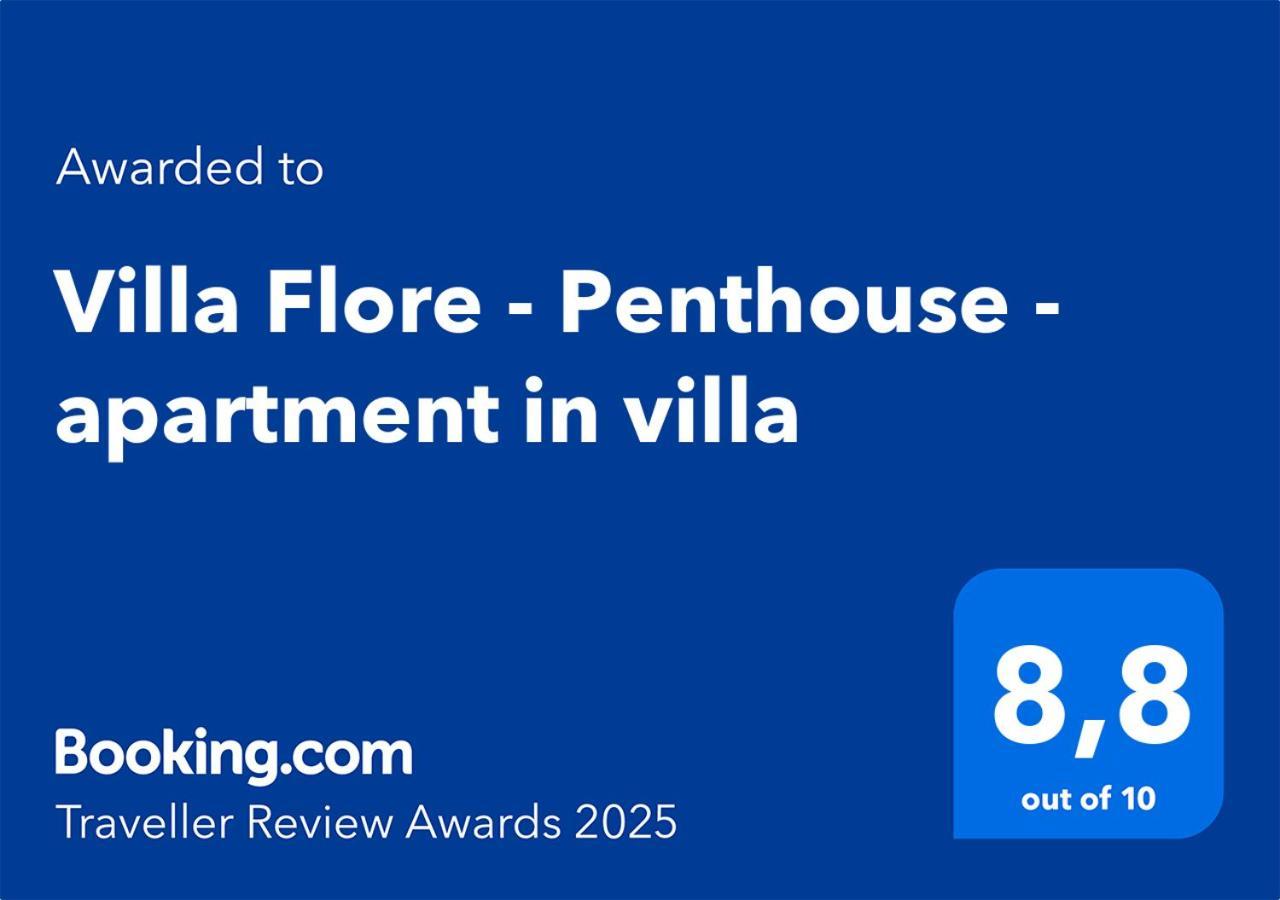 Villa Flore - Penthouse - Apartment In Villa كاستلداتشا المظهر الخارجي الصورة